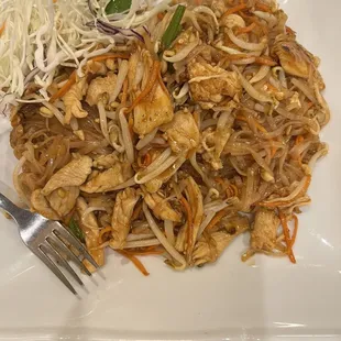 Chicken pad thai