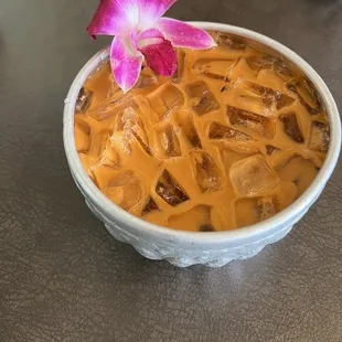 Thai Iced Tea or Thai Iced Coffee