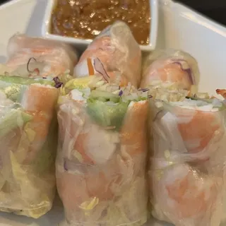 Fresh Spring Roll Shrimp (3 Rolls)