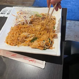 Pork pad Thai