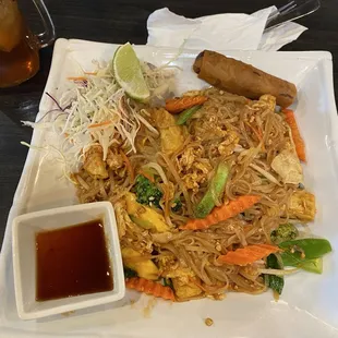 Pad Thai Noodle with Veg &amp; Tofu