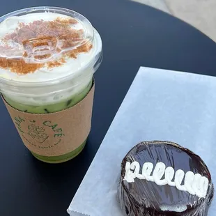 Cookie butter matcha