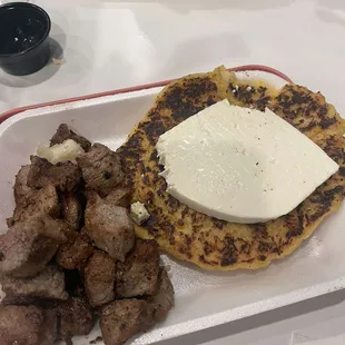 corn fritter thing, can not seem to locate it on the menu for the name.