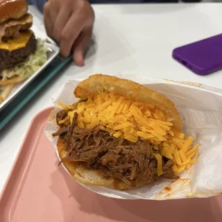 Shredded Beef Arepa