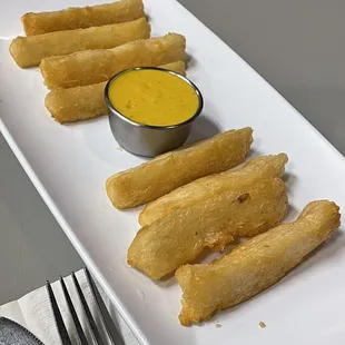 Yuca a La Huancaina