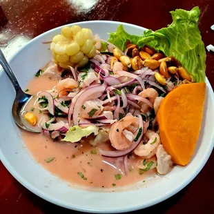 March 2021: Shrimp Ceviche @ $17.99 (Very good)