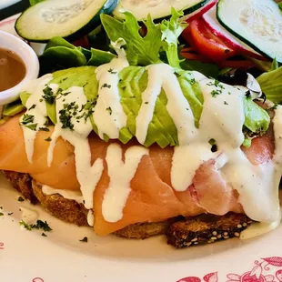 Smoked Salmon Tartine