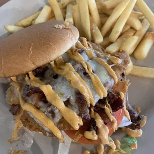 Spicy chicken sandwich