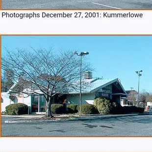 about 2001 is when it Howard Johnson left after 35 years days in took over and the pancake House came in
