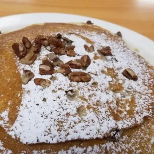 Pecan pancakes