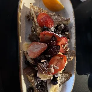 food, waffles