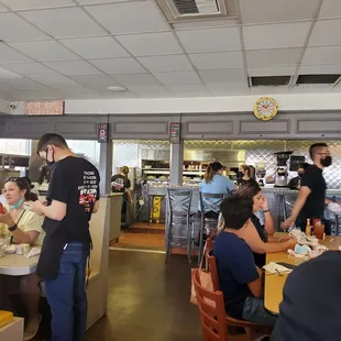 diners in a restaurant