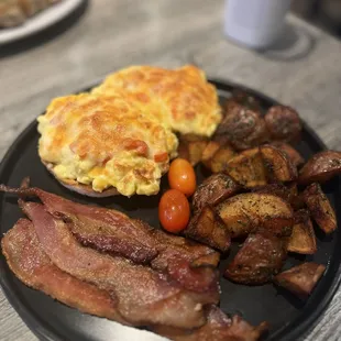 Cheese Scrambled Toast