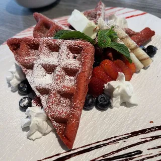 Red Velvet Waffle