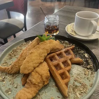 Crispy Chicken & Waffles
