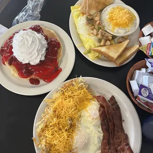 Grilled Chicken Omelet with additional veggies &amp; an Everyday Special