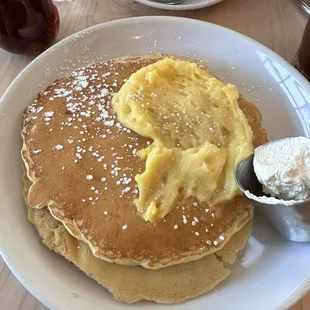 Lemon ricotta pancakes