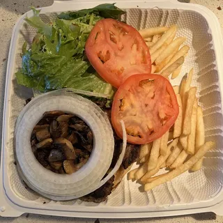 Mushroom Burger Deluxe