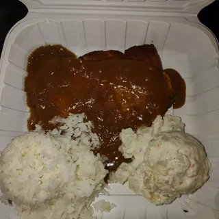 MINI Roast Pork w/Gravy Plate