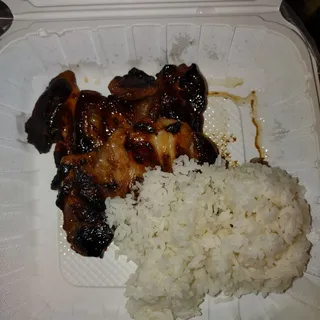 MINI Teriyaki Chicken Plate