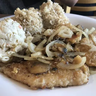 Sauteed Fish Plate