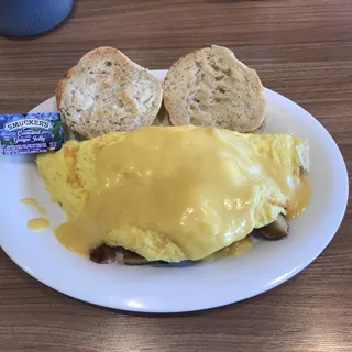 Loaded Potato Omelette