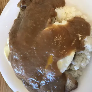 Roast Pork Loco Moco