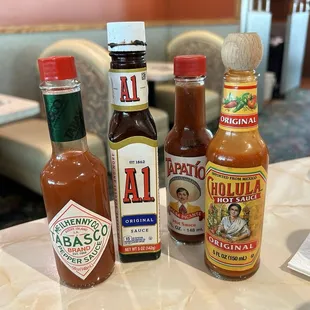 10/18/24 With 3 types of hot sauces &amp; my favorite, tangy A1