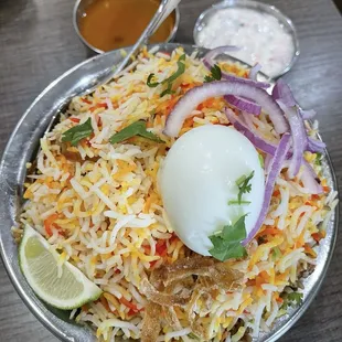 Hyderabad Chicken Dum Biryani