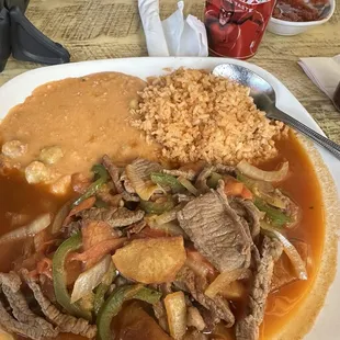 Bistec ranchero