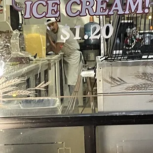 The moment all of us walked away and I mentioned I was going to report him