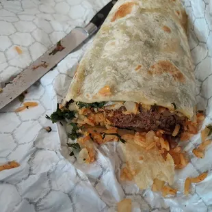 Birria burrito