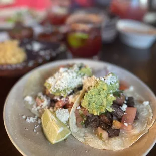 Steak tacos