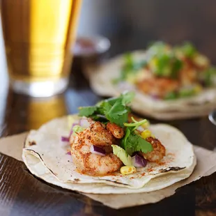 Tequila Shrimp Tacos