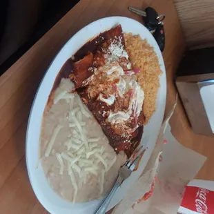 Enchilada Plate