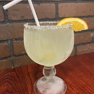 1800 coconut margarita. $10.95