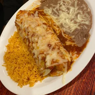 Beef Burrito Combo