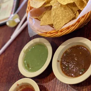 Chips with salsa