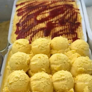 Mango sorbet and our Mangonada