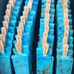 Cookie Monster popsicle