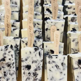 Oreo popsicles