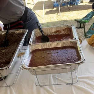 The owner donated this food towards praise party in the park 2024