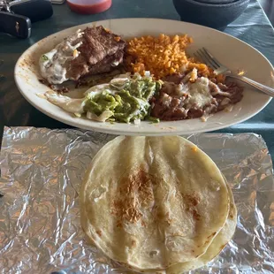 Carne Asada. After I already ate one .