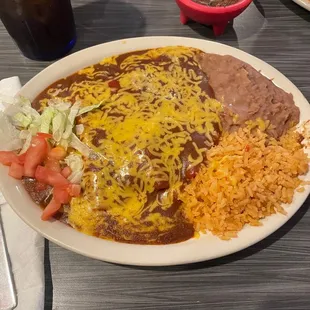 Enchilada Plate