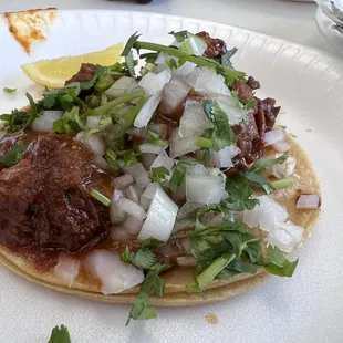 Taco De Barbacoa