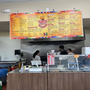  the menu