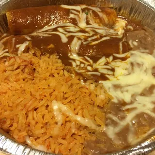 2 Texas Style Enchiladas combo