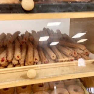 a variety of baked goods