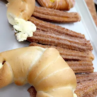 croissants and bread