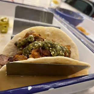 Adobo Chicken Taco